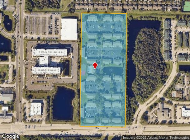  1245 Palm Bay Rd, Palm Bay, FL Parcel Map