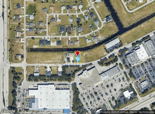  1723 Ne 10Th Ter, Cape Coral, FL Parcel Map