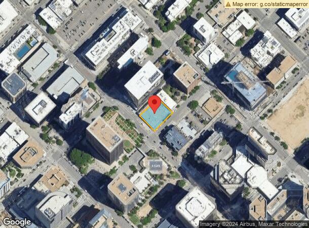  1801 Lawrence St, Denver, CO Parcel Map