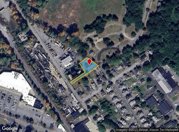  6 Whites Ave, Taunton, MA Parcel Map