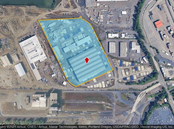 12005 N Lombard St, Portland, OR Parcel Map