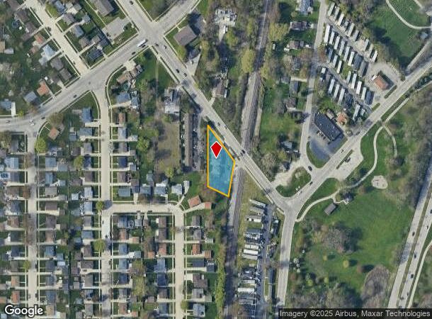  1844 Birch Rd, Kenosha, WI Parcel Map