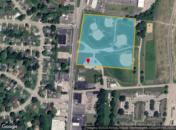 N Main St, New Carlisle, OH Parcel Map