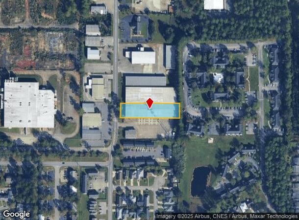 135 S Woodburn Dr, Dothan, AL Parcel Map