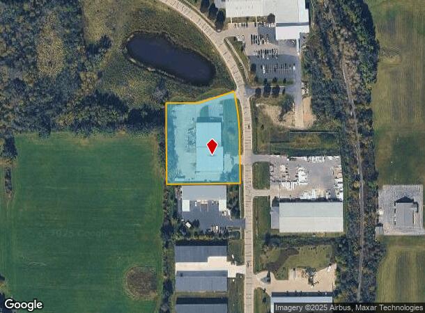  2720 E Progress Dr, West Bend, WI Parcel Map