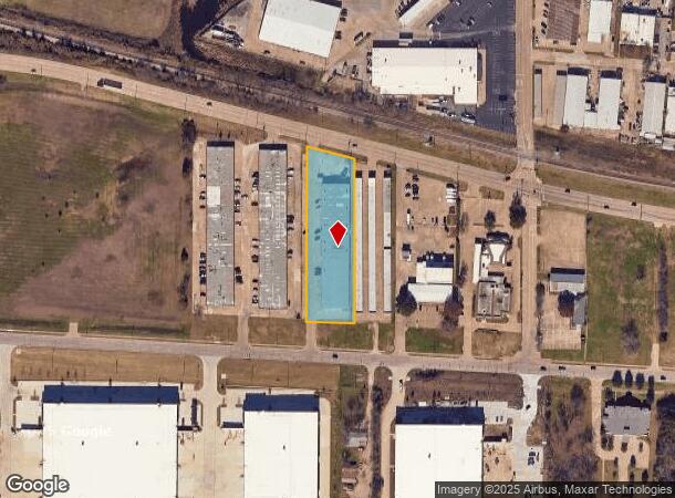  1210 W Scyene Rd, Mesquite, TX Parcel Map