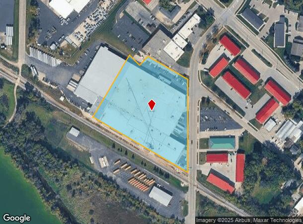  621 N Wacker Dr, Hartford, WI Parcel Map