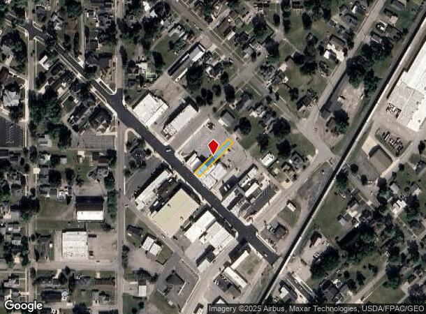  115 E E Main St, Leipsic, OH Parcel Map