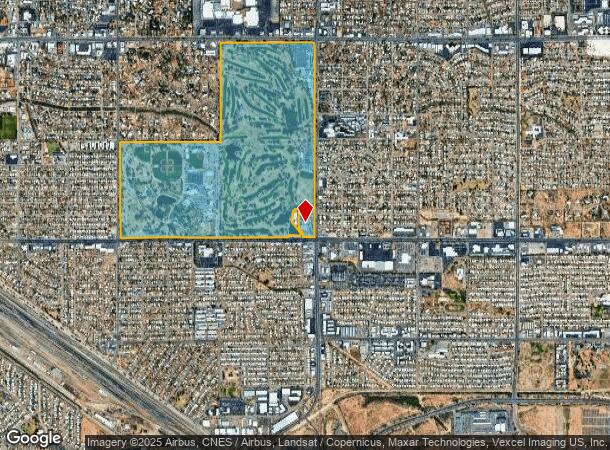 50 S Alvernon Way, Tucson, AZ Parcel Map