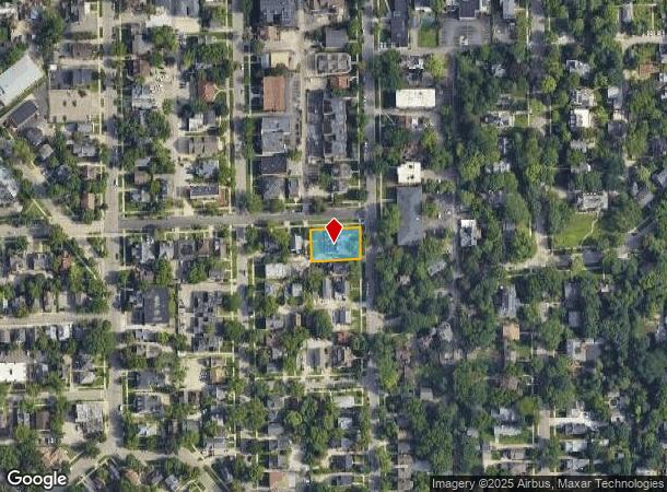 1002 S Forest Ave, Ann Arbor, MI Parcel Map