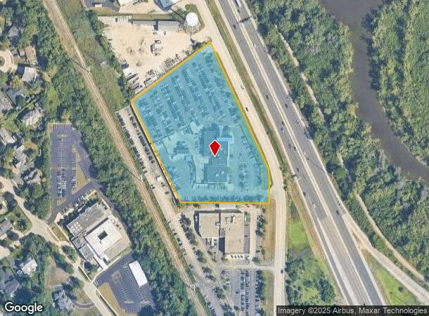 1870 W Frontage Rd, Glencoe, IL Parcel Map