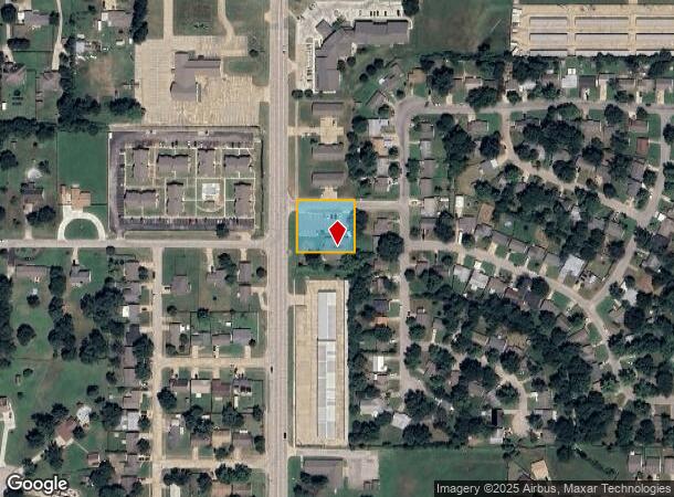 2275 S Hickory St, Sapulpa, OK Parcel Map