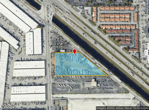 9950 Nw South River Dr, Medley, FL Parcel Map