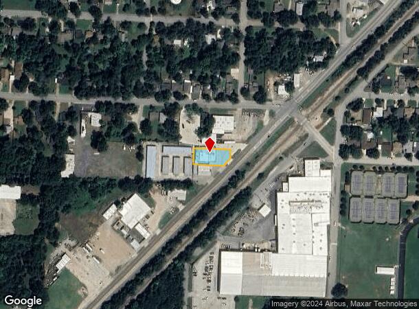  1721 S Armstrong Ave, Denison, TX Parcel Map