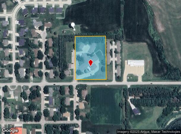  404 E 8Th St, Firth, NE Parcel Map