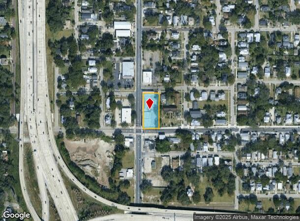  2721 N Nebraska Ave, Tampa, FL Parcel Map