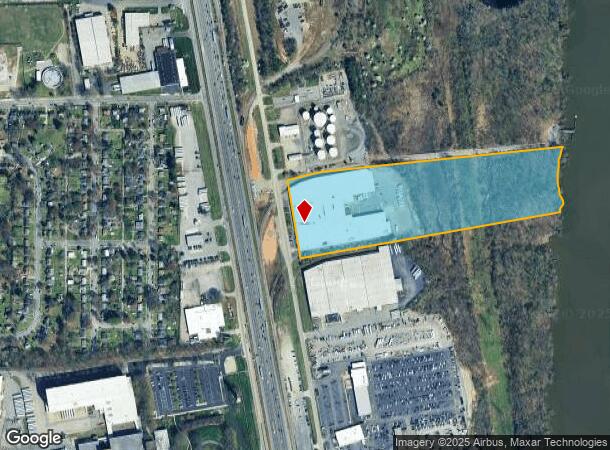 3310 Deepwater Terminal Rd, Richmond, VA Parcel Map