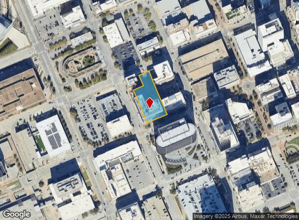  115 W 5Th St, Tulsa, OK Parcel Map