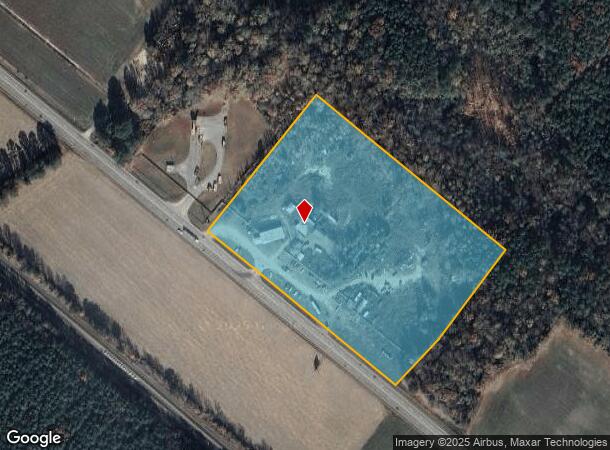  36465 General Mahone Blvd, Ivor, VA Parcel Map