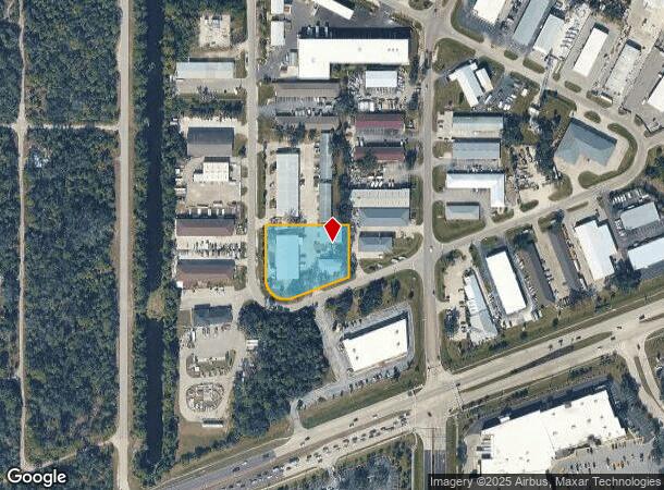 1381 Market Cir, Port Charlotte, FL Parcel Map