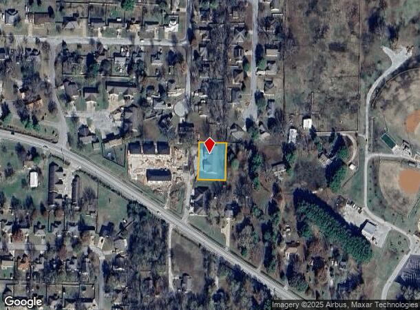 2576 N Center St, Elkins, AR Parcel Map