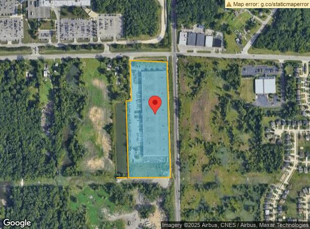  36555 Ecorse Rd, Romulus, MI Parcel Map