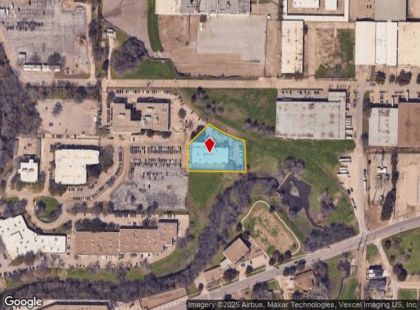  1375 River Bend Dr, Dallas, TX Parcel Map