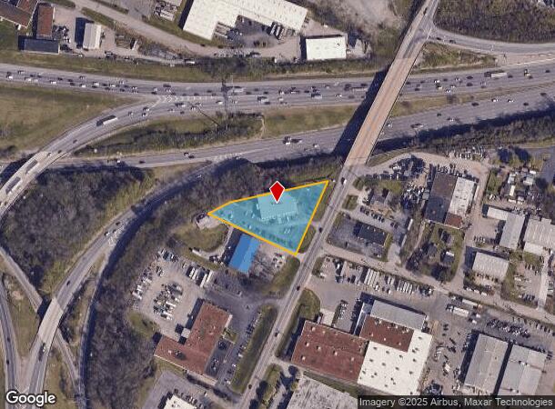  640 Spence Ln, Nashville, TN Parcel Map