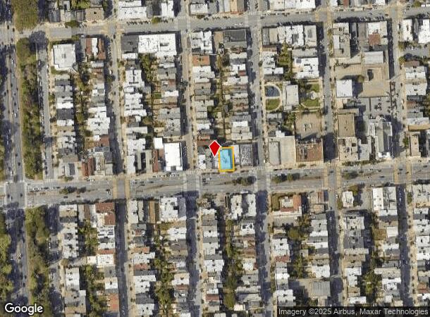  4624 Geary Blvd, San Francisco, CA Parcel Map