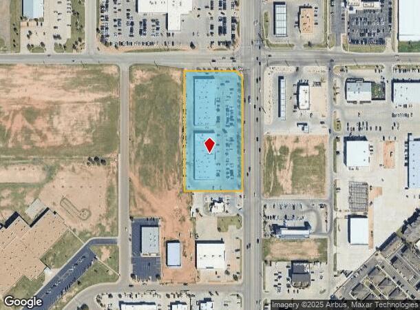 6616 Milwaukee Ave, Lubbock, TX Parcel Map