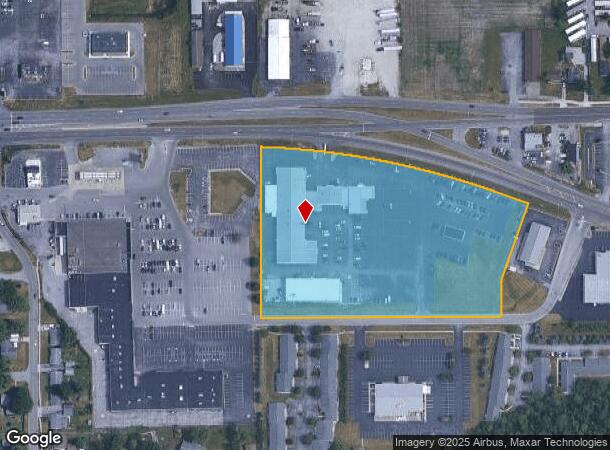  631 Lincoln Hwy W, New Haven, IN Parcel Map