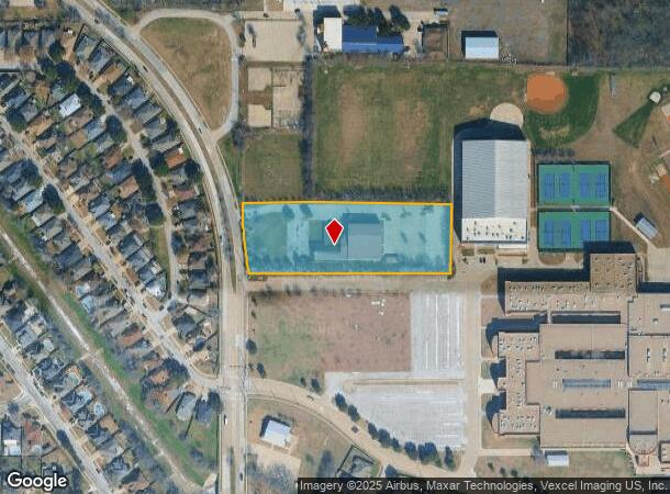  5015 New York Ave, Arlington, TX Parcel Map