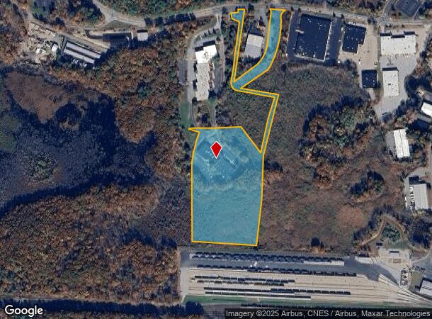 117 Flanders Rd, Westborough, MA Parcel Map