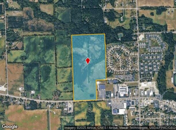 2000 W Chicago Blvd, Tecumseh, MI Parcel Map