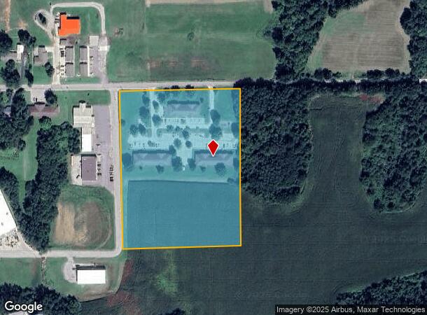 1108 E 10Th St, Carrollton, MO Parcel Map