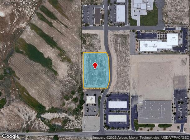 813 N Crest Dr, Grand Junction, CO Parcel Map