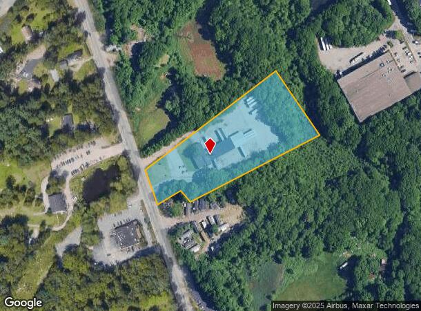  1148 Park St, Stoughton, MA Parcel Map