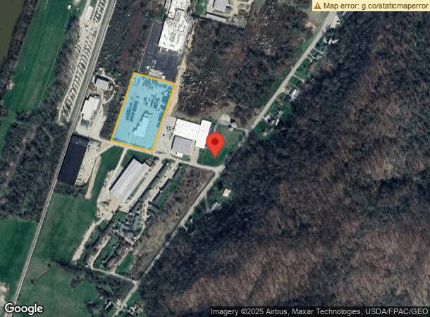  128 Industrial Ln, Huntington, WV Parcel Map