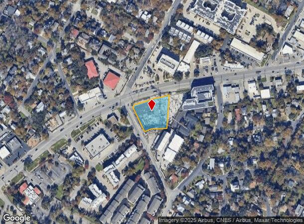  2323 S Lamar Blvd, Austin, TX Parcel Map