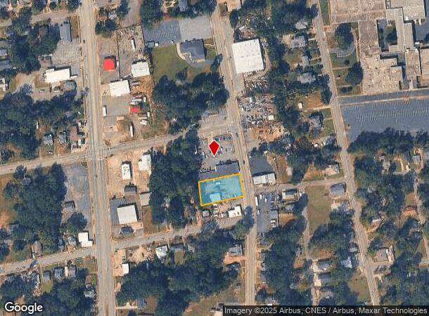  1320 S Main St, Anderson, SC Parcel Map