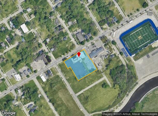  1005 University Ave, Flint, MI Parcel Map