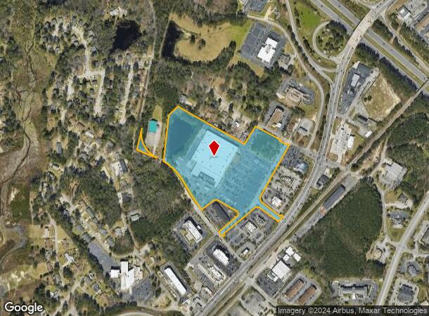  7701 Two Notch Rd, Columbia, SC Parcel Map