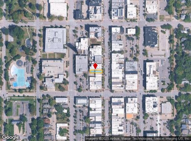 733 Massachusetts St, Lawrence, KS Parcel Map