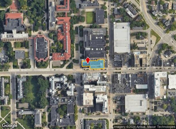  1107 S University Ave, Ann Arbor, MI Parcel Map