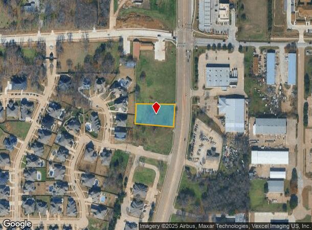  7360 S Cooper St, Arlington, TX Parcel Map