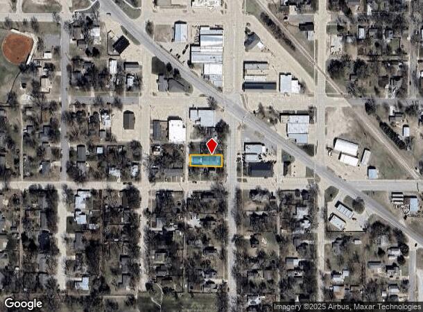  117 S Main St, Hesston, KS Parcel Map
