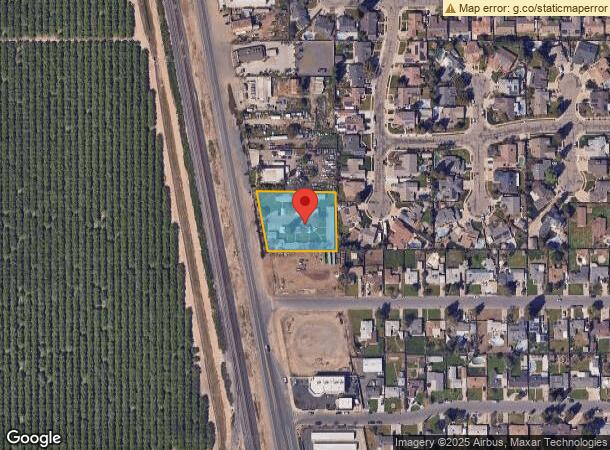  1914 N J St, Tulare, CA Parcel Map