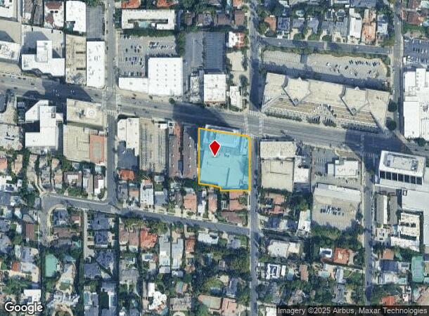  15910 Ventura Blvd, Encino, CA Parcel Map