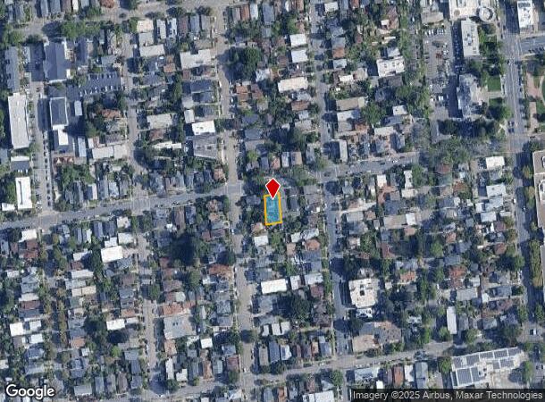 1734 Allston Way, Berkeley, CA Parcel Map