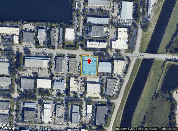  3600 Investment Ln, West Palm Beach, FL Parcel Map